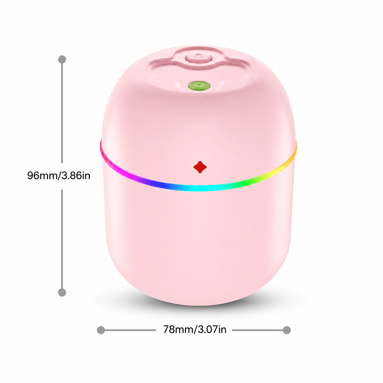 Aromatherapy Machine With USB Humidifier Suitable For Bedroom Office Car Humidifier Car Atmosphere Aromatherapy Machine 260ML