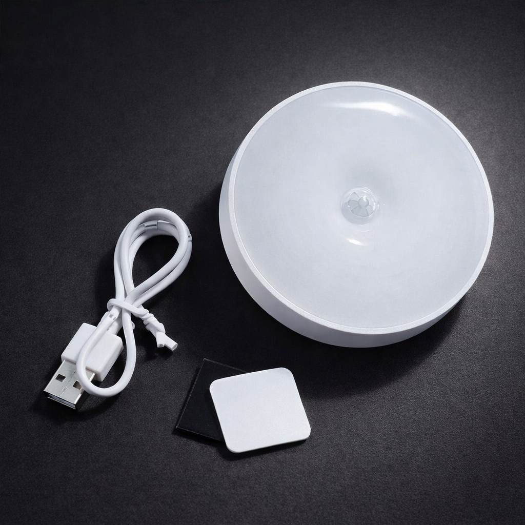 Intelligent Induction Lamp Smart Motion Sensor Rechargeable Wireless Night Light l Sensor With Button