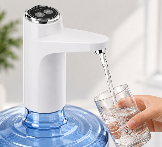 Mclassic MD-03 Touch Intelligent Electric Water Pump – Rechargeable Automatic Dispenser For Bottled Water With One-Touch Operation (Random Color)