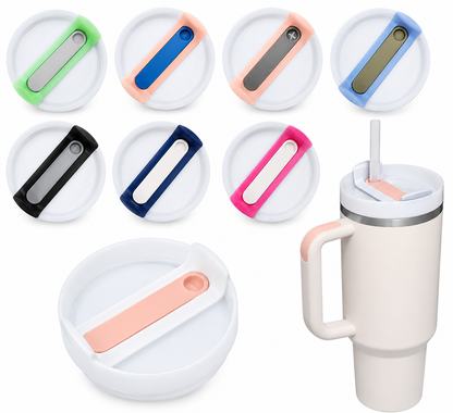 Stanley 40oz Tumbler Flip Straw Lid Replacement Leak Resistant Reusable Straw Cap
