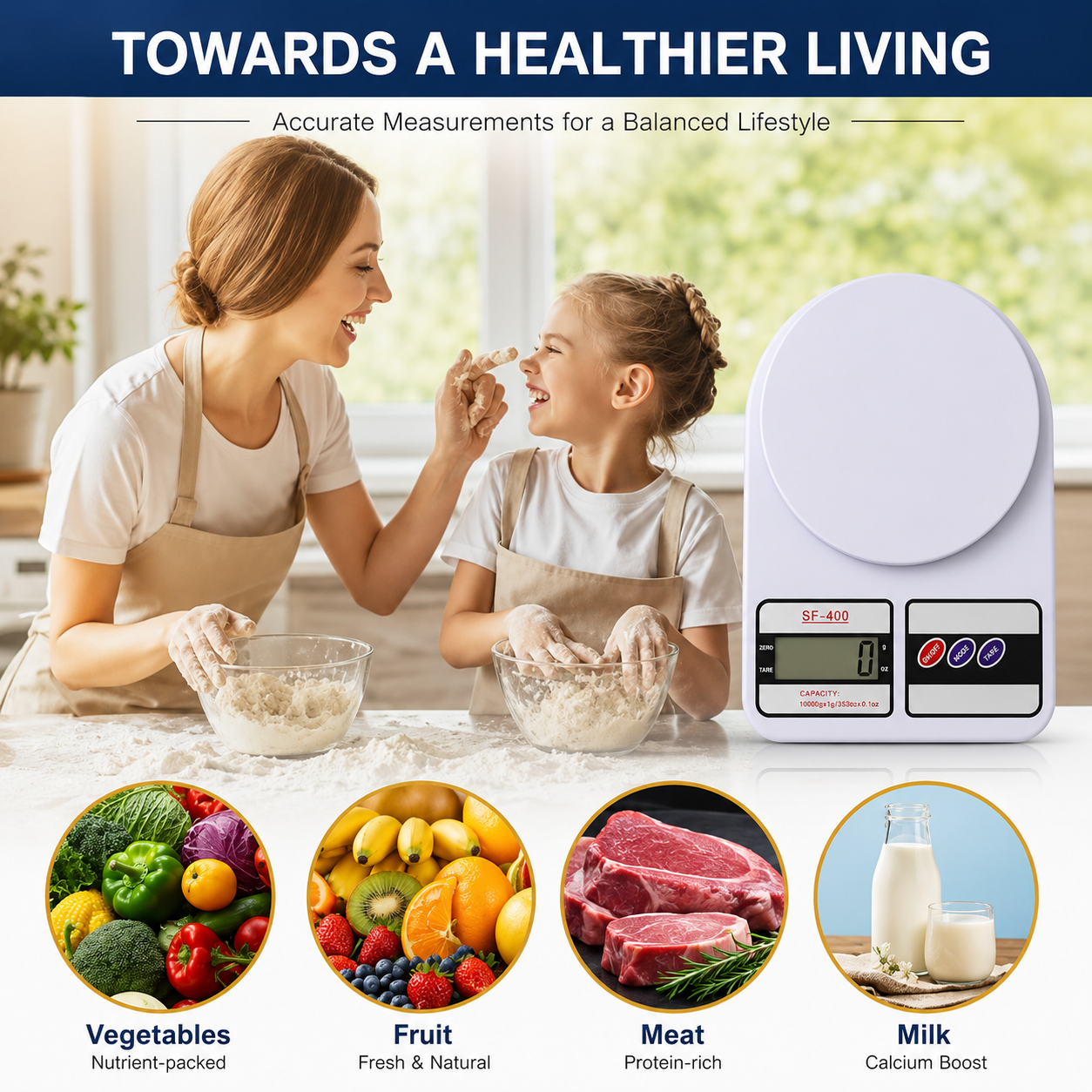 Kitchen Scale Baking Electronic Scale Gram Scale Small Household 0.1g Food Scale High precision Weight Scale Food Gram Scale