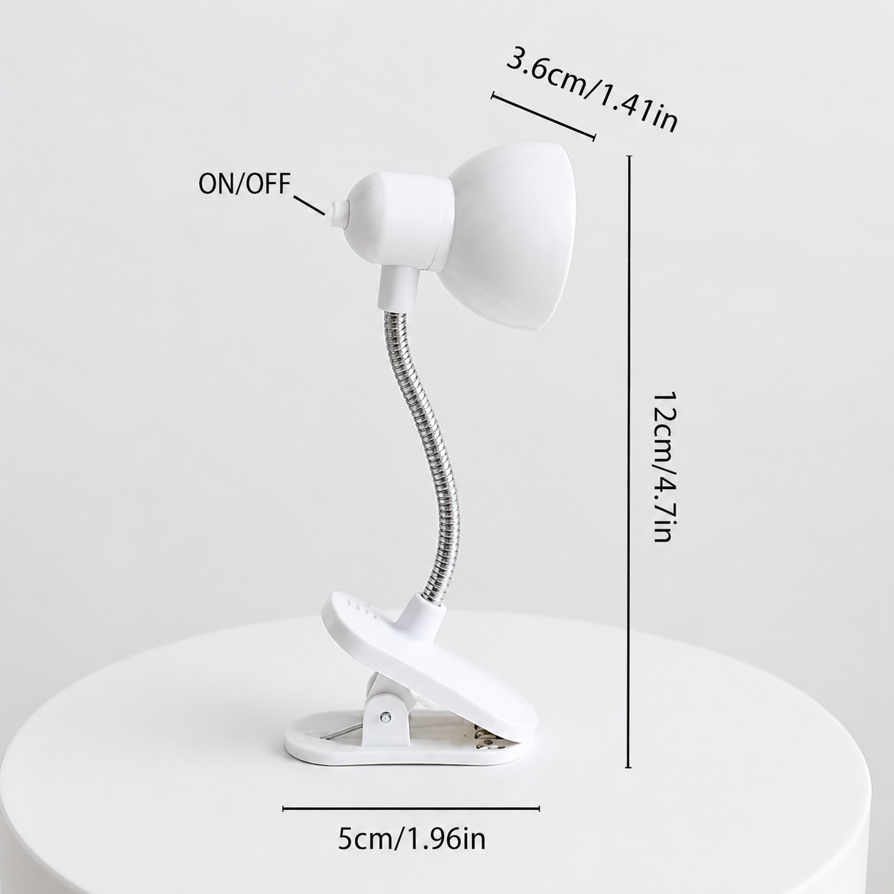 Portable LED Lamp Mini Reading Lamps Eye Friendly Eye Caring Reading Light Clip On for Books Reading in Bed Desk Assessories