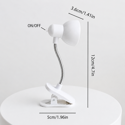Portable LED Lamp Mini Reading Lamps Eye Friendly Eye Caring Reading Light Clip On for Books Reading in Bed Desk Assessories