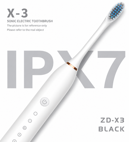 Ultrasonic Sonic Electric Toothbrush USB Charging Rechargeable Total Washable Electronic Whitening Teeth Brush for Oral Care