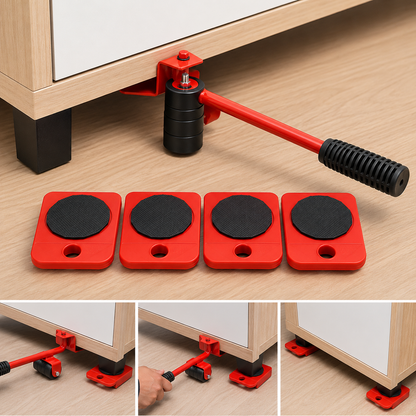 Furniture Transport Lifter Tool Set | Mover Roller Device | Heavy Stuffs Moving Hand Tools
