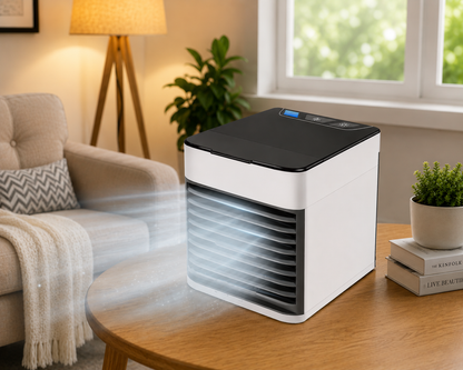 Air Cooler Pro Portable Personal Air Conditioner USB Mini Evaporative Cooler Fan for Home, Office & Bedroom