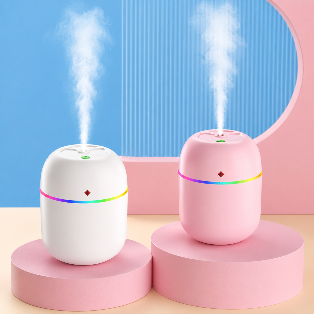 Aromatherapy Machine With USB Humidifier Suitable For Bedroom Office Car Humidifier Car Atmosphere Aromatherapy Machine 260ML